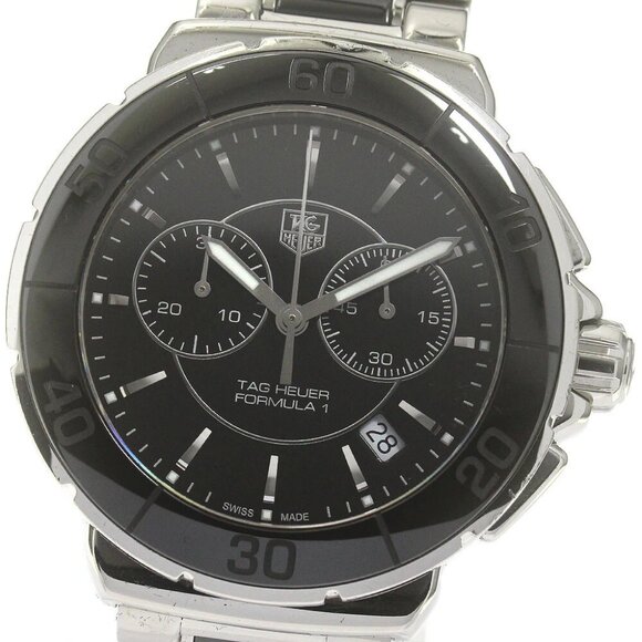 TAG HEUER Formula 1 CAH1210 Chronograph Date Quartz Men's Watch - Picture 1 of 6
